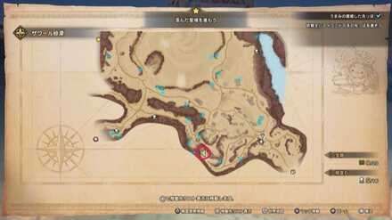 精霊の住処風・小（2）のマップ画像