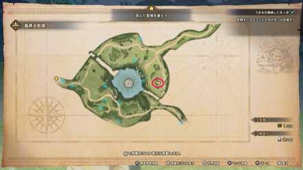 精霊の住処風・小（1）のマップ画像