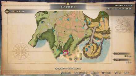 精霊の住処水・小（3）のマップ画像