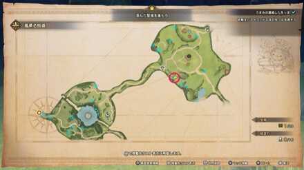 精霊の住処土・小（1）のマップ画像