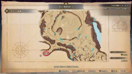 精霊の住処土・小（2）のマップ画像