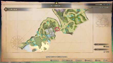 精霊の住処木・小（1）のマップ画像