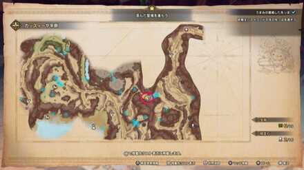 精霊の住処木・小（2）のマップ画像