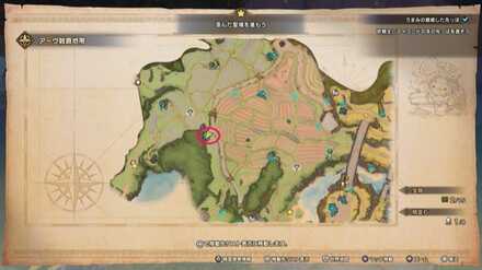 精霊の住処木・小（3）のマップ画像