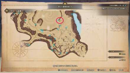 精霊の住処光・小（2）のマップ画像