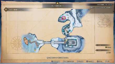 精霊の住処光・大のマップ画像