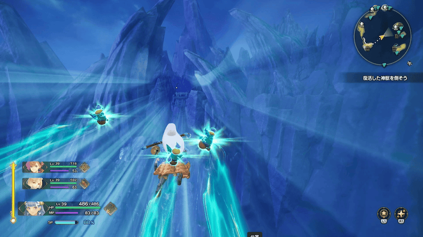 風の社は再度ギミックを使用する必要がある