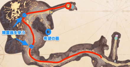 火山西マップ