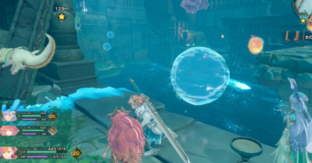 水玉で移動する