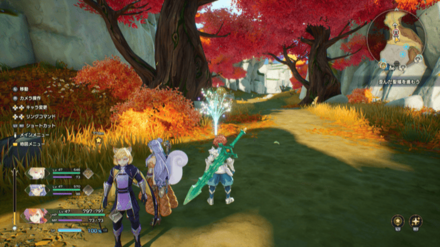 ピッタの丘の竜脈実際の画像