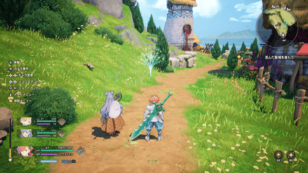 ファルロー大草原の竜脈実際の画像