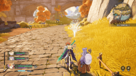 アーヴ穀倉地帯の竜脈実際の画像