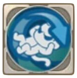 ダウンが1回発動するたび、全発動技のCD-0.3秒画像