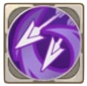 通常攻撃で弾丸を2発発射する画像