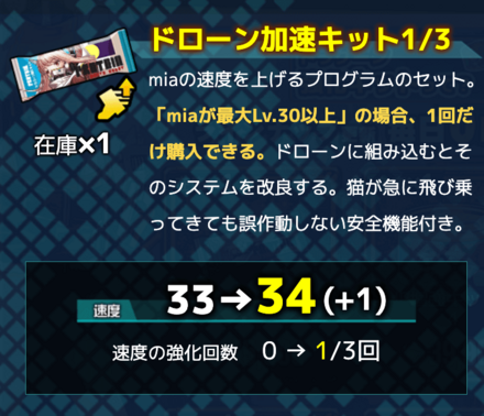 ドラグーンのステータスを永続的に強化できる道具