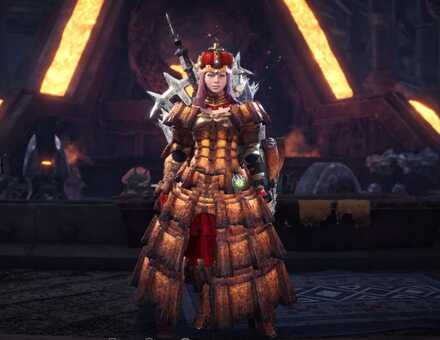 MHWのEXボロスの重ね着