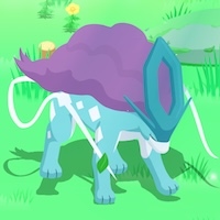 スイクンの星2寝顔画像