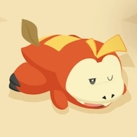 ホゲータの星4寝顔画像