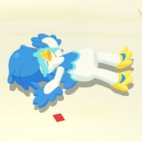 ウェルカモの星3寝顔画像