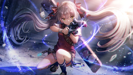 夏宵色のガーネットの画像