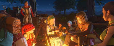 ドラクエ11のキャンプ画像