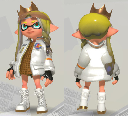 ヒメのamiiboのギア