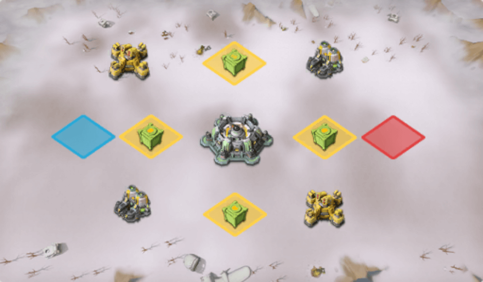 空中投下物資を獲得してポイントを稼ぐ