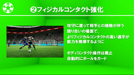 フィジカルコンタクト強化