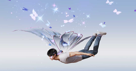 飛行服オオルリアゲハ