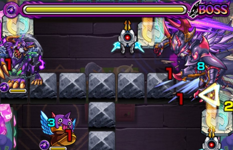 パネルを利用して挟まる