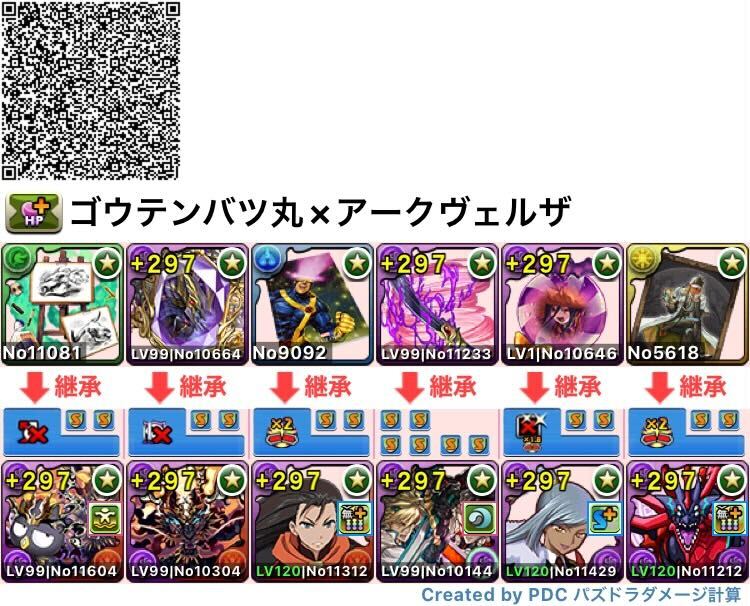 ゴウテンばつ丸×アークヴェルザ