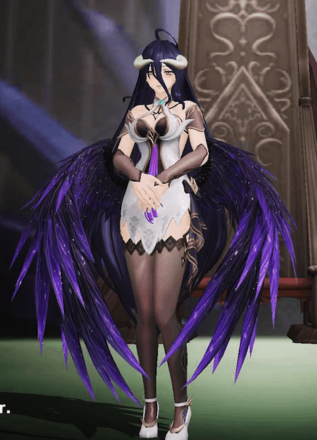 アルベド チャイナドレス風Ver.画像