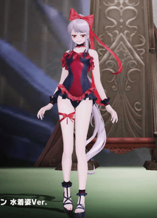 シャルティア・ブラッドフォールン 水着姿Ver.画像