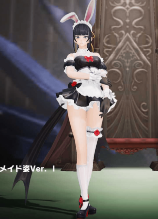 ナーベラル・ガンマ ミニスカメイド姿Ver.画像