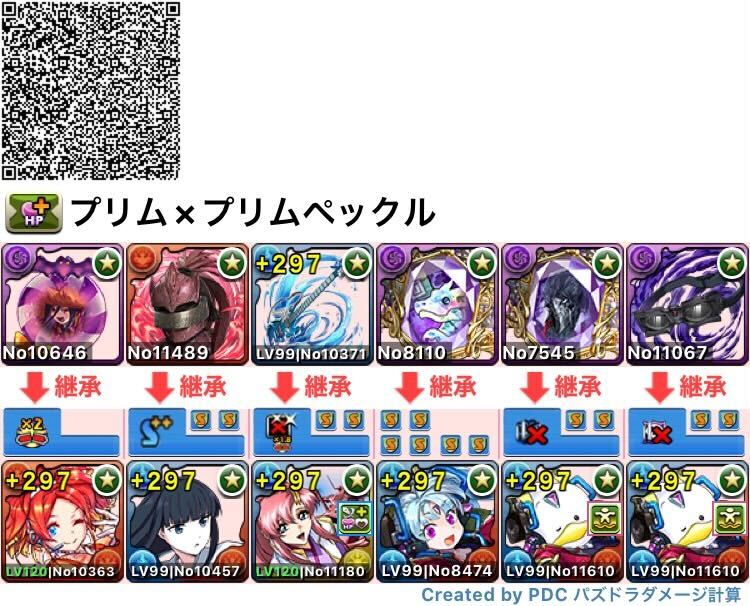 プリムペックルのテンプレ