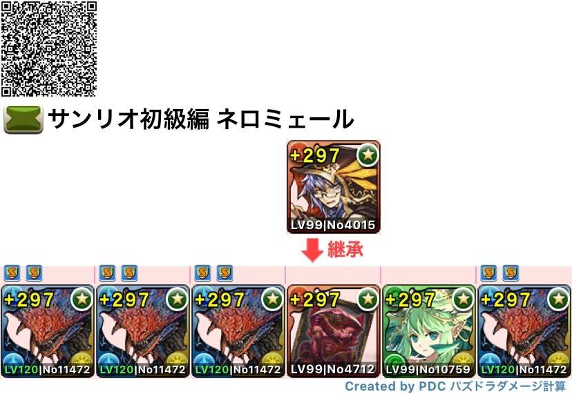 ネロミェール編成