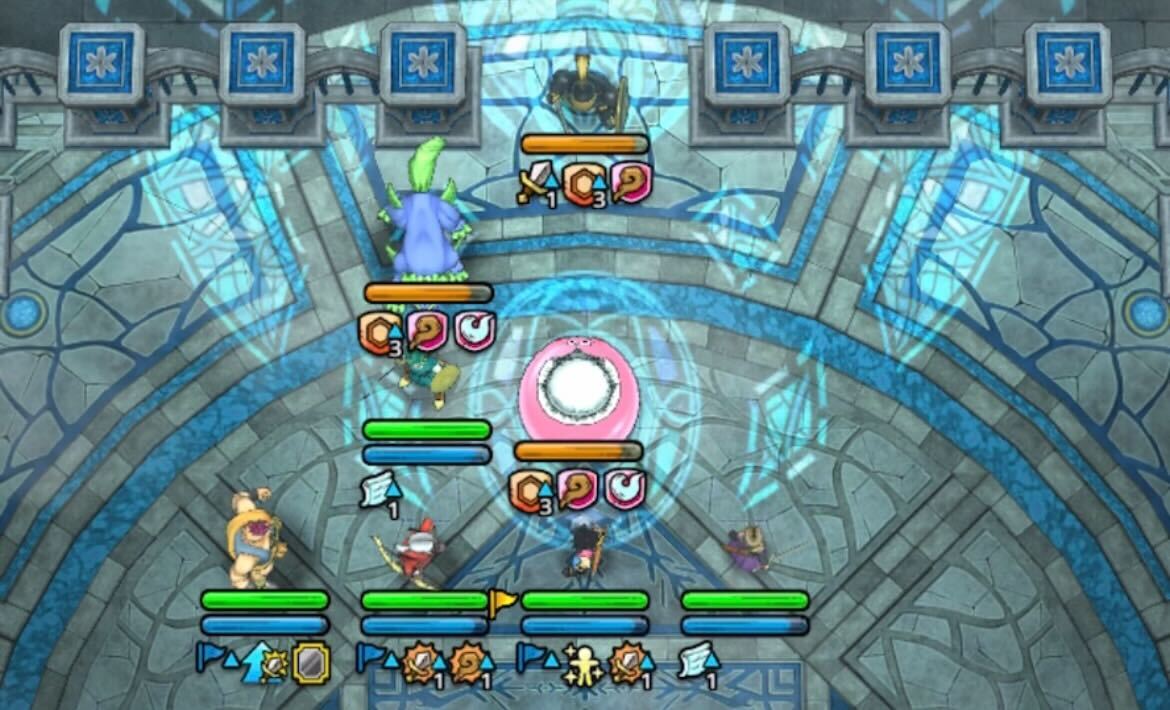 敵を行動させないように誘導する