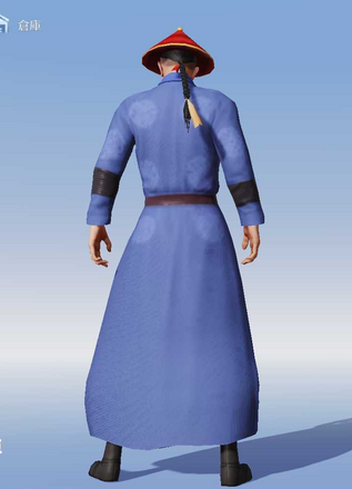 皇帝に媚びる奸臣画像