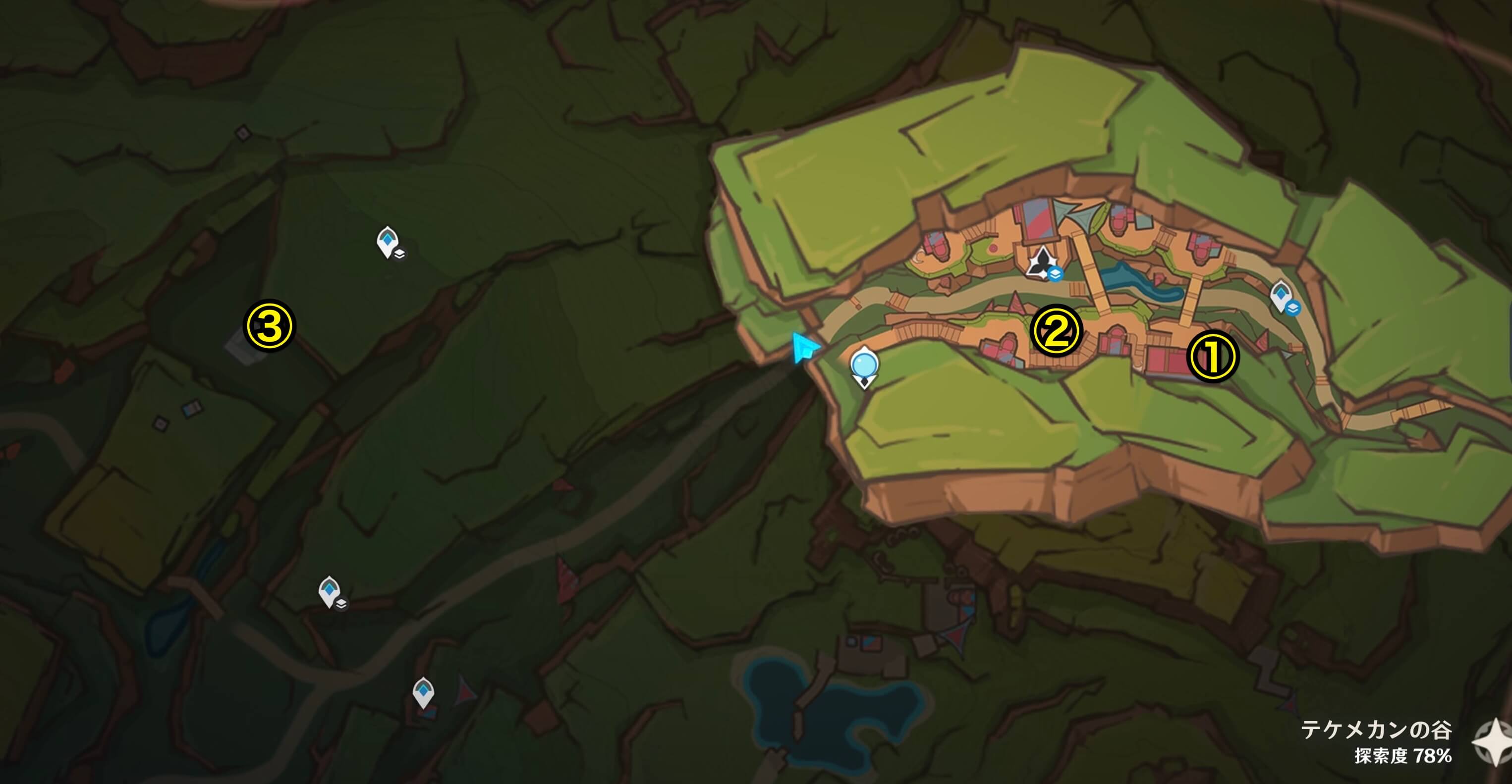 テケメカンの谷