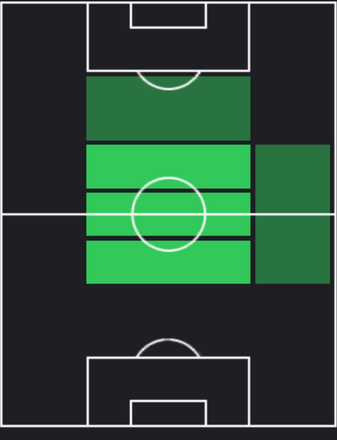 HPマッテオ・ペッシーナ(09/19)の適性ポジション