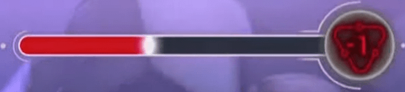 ODゲージが50％以下で発動するとゲージがマイナスになる