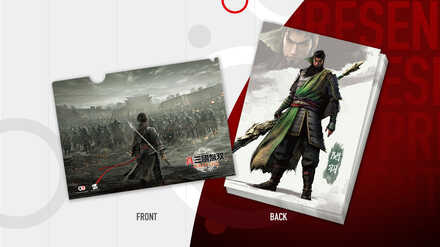 『真・三國無双 ORIGINS』オリジナルクリアファイル画像