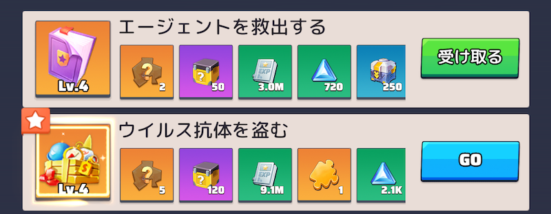 極秘任務をこなす