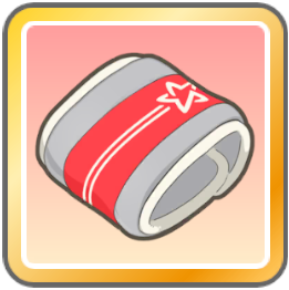 強化リストバンド（赤）画像