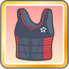 強化ベスト（赤）画像