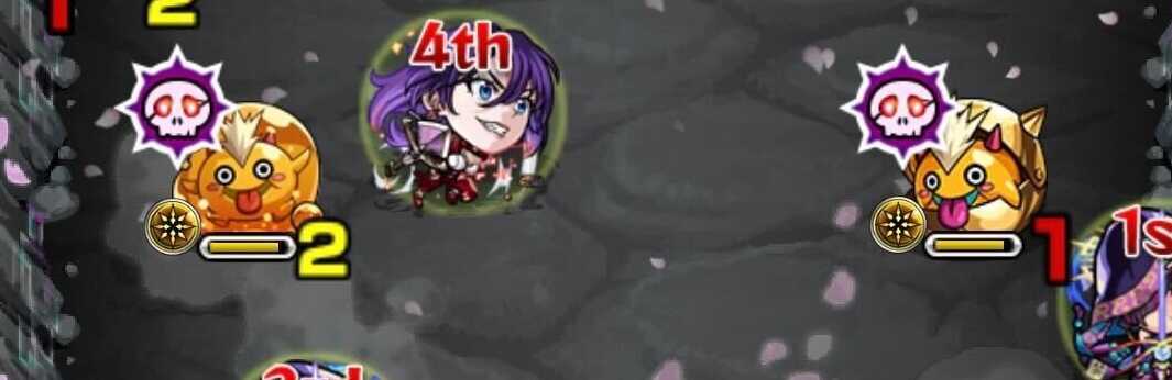 ドクロを倒すと防御ダウン