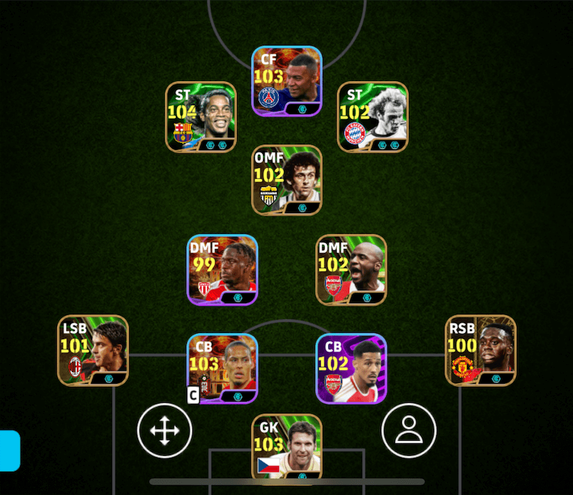 フォーメーション画像