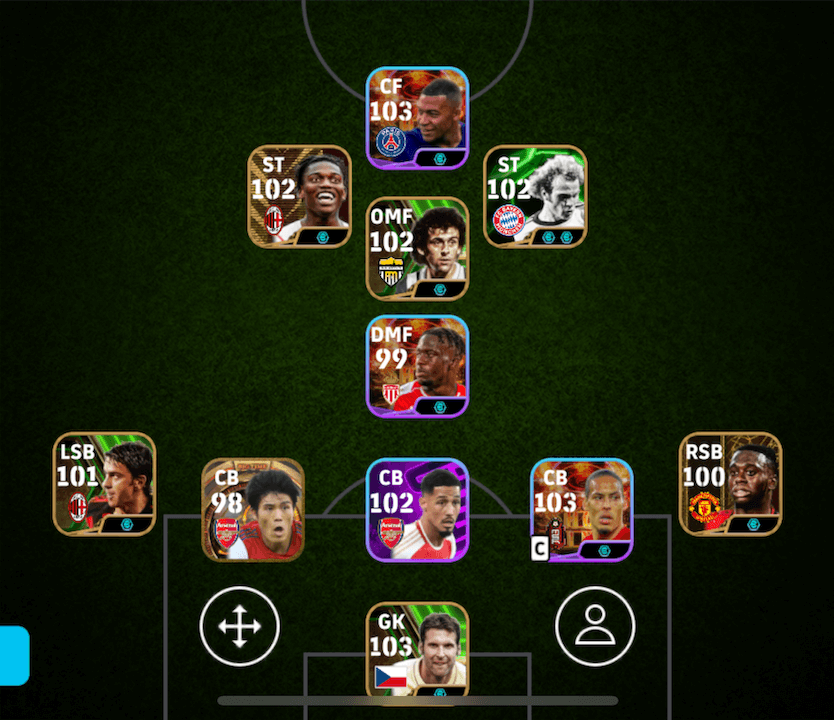 フォーメーション画像