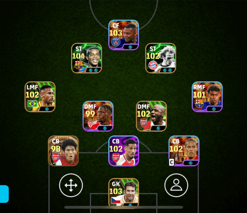 フォーメーション画像