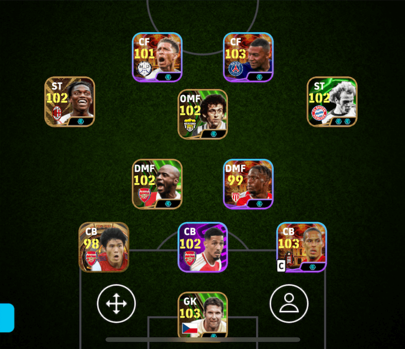 フォーメーション画像